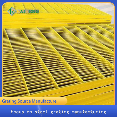 Plastic het Onderdompelen Koolstofstaal Gegalvaniseerde Gang Mesh Metal Grid