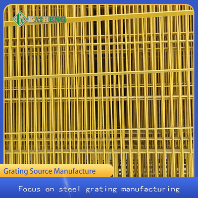 Van het het Metaalnet van de kooibodem de Vloerstaal Mesh Grating Plastic Impregnated