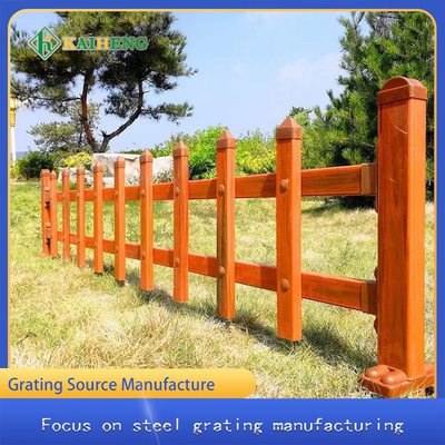 De kleine Gelaste Mesh Fencing Lawn Border Fence Vangrail van pvc Gazon