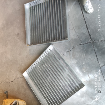 Gegalvaniseerde het Staalgrating van kleermakersmade silver pressure Lassen voor Installatieplatform
