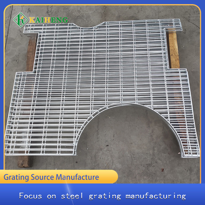 Aangepaste Grating van het Hete Onderdompelings Gegalvaniseerde Staal voor Gang 12 „X 24“ X 1,5“