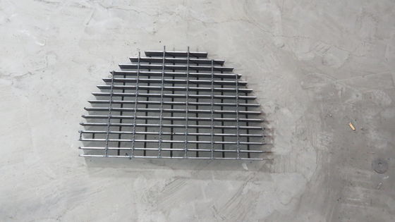 ANSI NAAMM Veiligheid Gegalvaniseerde Grating van de Staalgang Gevormde Ventilator