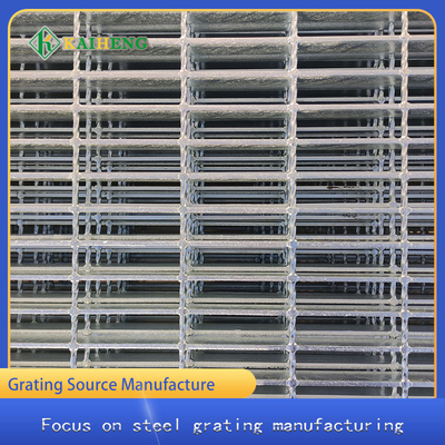 Industriële grating van het Hete Onderdompelings gegalvaniseerde staal Plaat 30mmx50mm