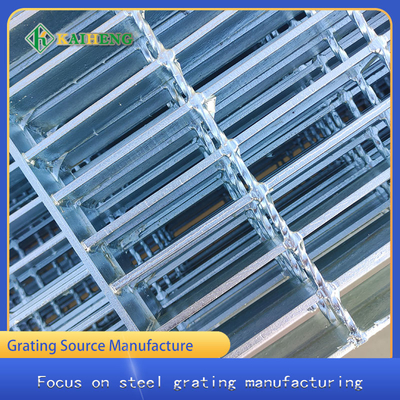 Industriële grating van het Hete Onderdompelings gegalvaniseerde staal Plaat 30mmx50mm