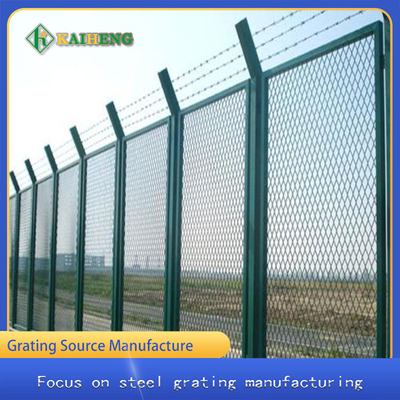 Corrosiebestendige Staal Groene Draad Mesh Fencing Guardrail Netting