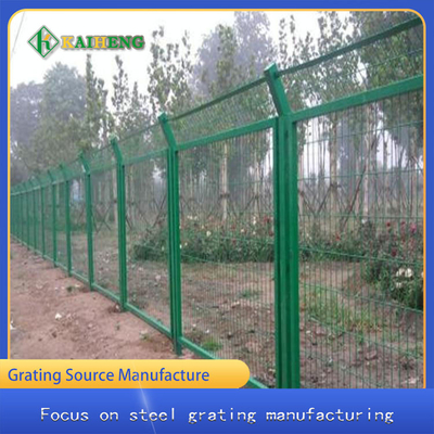 Corrosiebestendige Staal Groene Draad Mesh Fencing Guardrail Netting