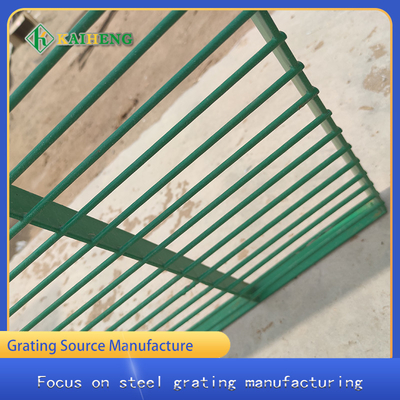 Plastic het Onderdompelen Koolstofstaal Gegalvaniseerde Gang Mesh Metal Grid