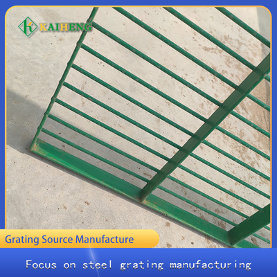 Plastic het Onderdompelen Koolstofstaal Gegalvaniseerde Gang Mesh Metal Grid