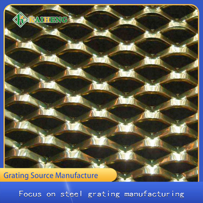 Diamond Aluminum Plate Mesh Net voor Architecturale Decoratie