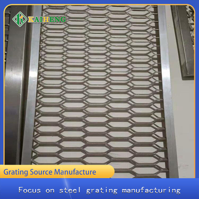 Diamond Aluminum Plate Mesh Net voor Architecturale Decoratie
