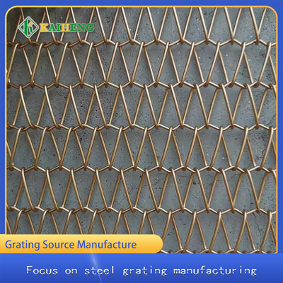 OEM de Hoogwaardige Decoratieve Bekleding van Draadmesh net for exterior wall