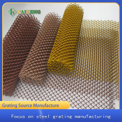 Decoratieve Verdeling Diamond Aluminum Curtain Wall Mesh