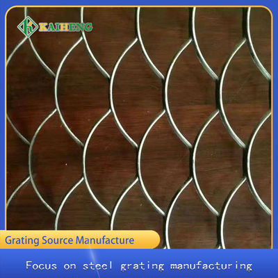 Corrosiebestendige Ruitvormige Decoratieve Draad Mesh Panels Customized